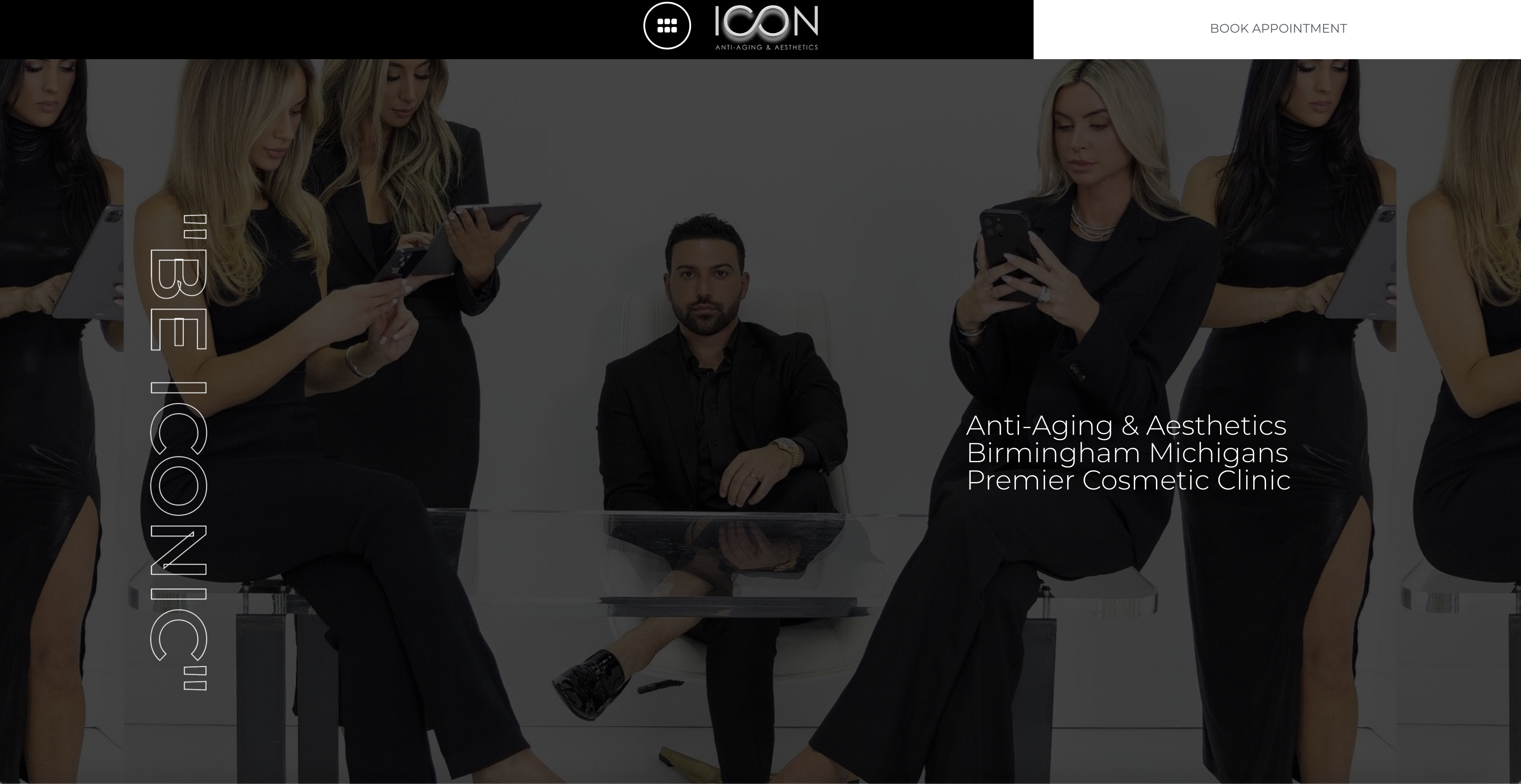 Icon Anti Aging & Aesthetics Website