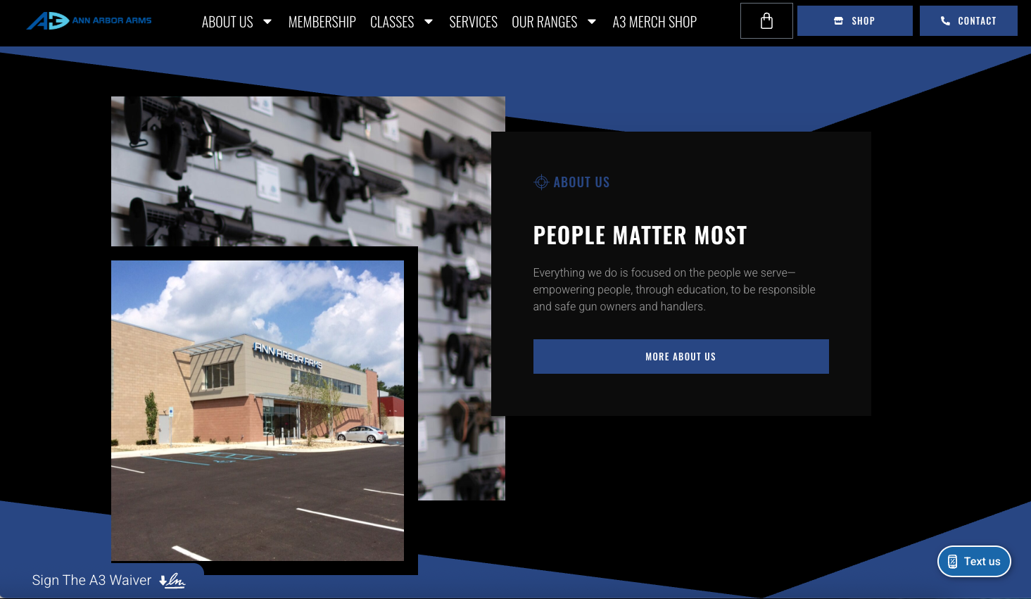 Ann Arbor Arms Website